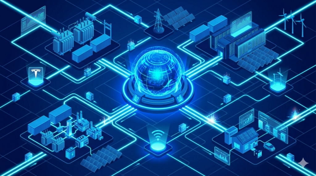 Finpicker(핀피커) 경제 블로그의 지능형 전력망과 VPP 이미지