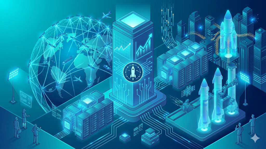 FinPicker(핀피커)의 글 : 스페이스X IPO 확정! 1.75조 달러 상장 | 우주 데이터 경제의 서막 설명 이미지