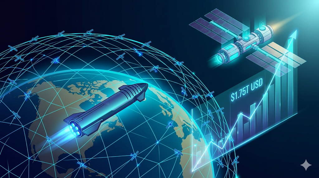 스페이스X IPO, 스타링크 상장, 일론 머스크 주식, xAI 합병, 궤도 데이터 센터, 골든 돔 프로젝트, 스타쉽 V3, 우주 경제, 나스닥 상장 예정, 공모주 청약 방법, 테슬라 주주 우선권, 1.75조 달러 가치, 항공우주 관련주, 위성 인터넷 시장, 스타실드, 밀넷, 팔콘9 재사용, 블루 오리진 뉴 글렌, 아마존 레오 프로젝트, FAA Part 450, 케네디 우주 센터 발사, 스타베이스 확장, 우주 AI 인프라, 6G 위성 통신, 화성 이주 자금, 구주 매출 가격, S-1 Prospectus, 모건스탠리 스페이스X 분석, 서학개미 추천주, 우주 ETF 상장, 궤도 컴퓨팅, 케슬러 증후군 리스크, 핀피커, FinPicker,