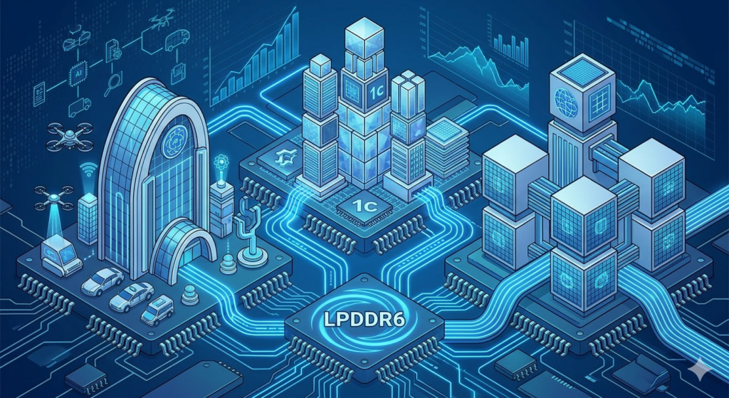 Finpicker(핀피커) 블로그의 LPDDR6 표준 확정에 따른 삼성전자 & SK하이닉스 투자 지표 이미지