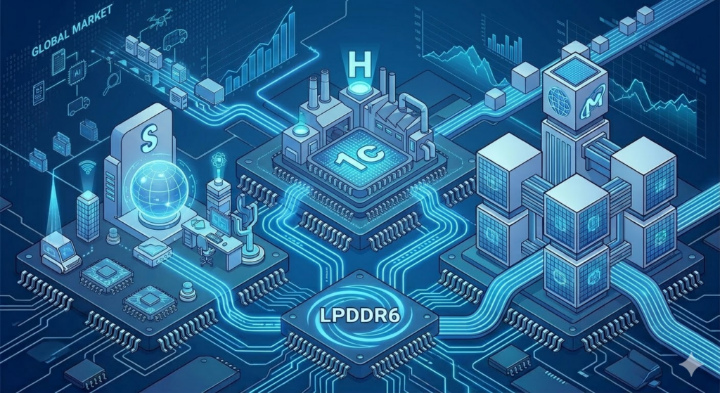 Finpicker(핀피커) 블로그의 LPDDR6 표준 확정에 따른 삼성전자 & SK하이닉스 투자 지표 이미지