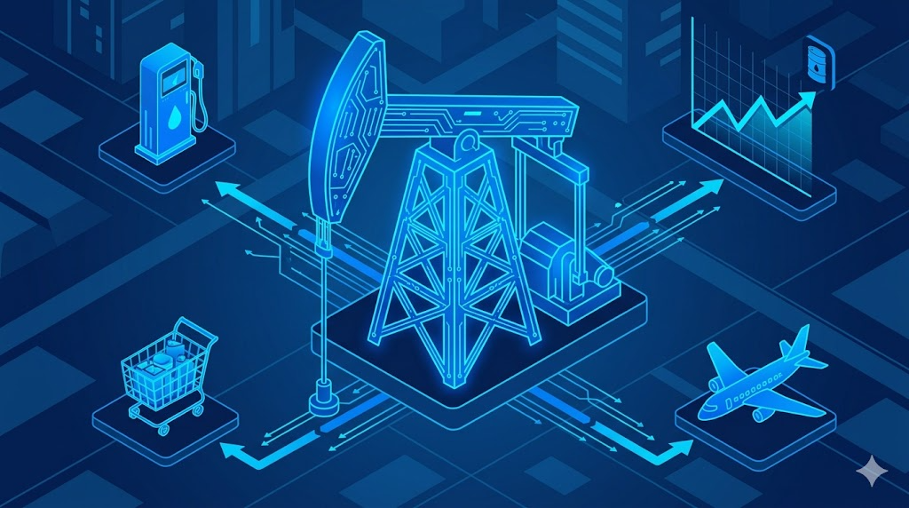 FinPicker(핀피커)의 글 : 유가가 오르면 내 지갑에 무슨 일이 생길까? | 2026 고유가 시대 생활비와 투자 완전 정리 설명 이미지