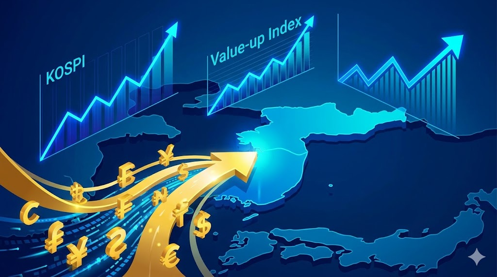 FinPicker(핀피커)의 글 : 코스피 밸류업 프로그램이란? | 외국인이 한국 주식을 사는 진짜 이유 (2026) 설명 이미지
