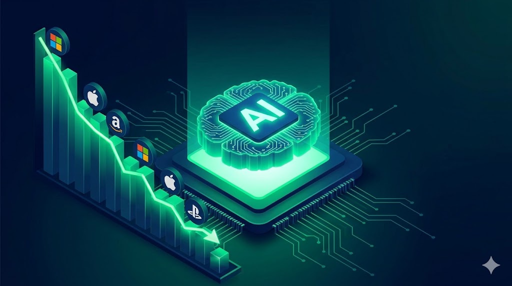 FinPicker(핀피커)의 글 : 네이버 카카오 목표가 하락! 인공지능 시대의 현실적 투자 해법 설명 이미지