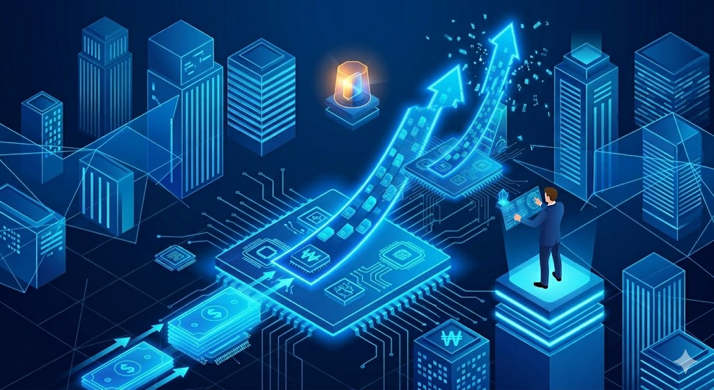 전쟁종식주식시장, 지정학적리스크, 증시회복탄력성, 코스피급등, 매수사이드카, 호르무즈해협, 오일쇼크, 원유공급망, 욤키푸르전쟁, 걸프전, 우크라이나전쟁, 미국이란분쟁, 트럼프종전, 페제시키안이란대통령, WGBI편입, 환율안정, 국고채금리, S&P500수익률, 골드만삭스분석, 장기투자ETF, 복리의마법, 복리수식, AI반도체주가, 엔비디아주가, SK하이닉스상승, KLA장비주, HBM고대역폭메모리, 주식내재가치, 할인율상승, 서울여의도증권가, 미국뉴욕증시, 글로벌자산배분,